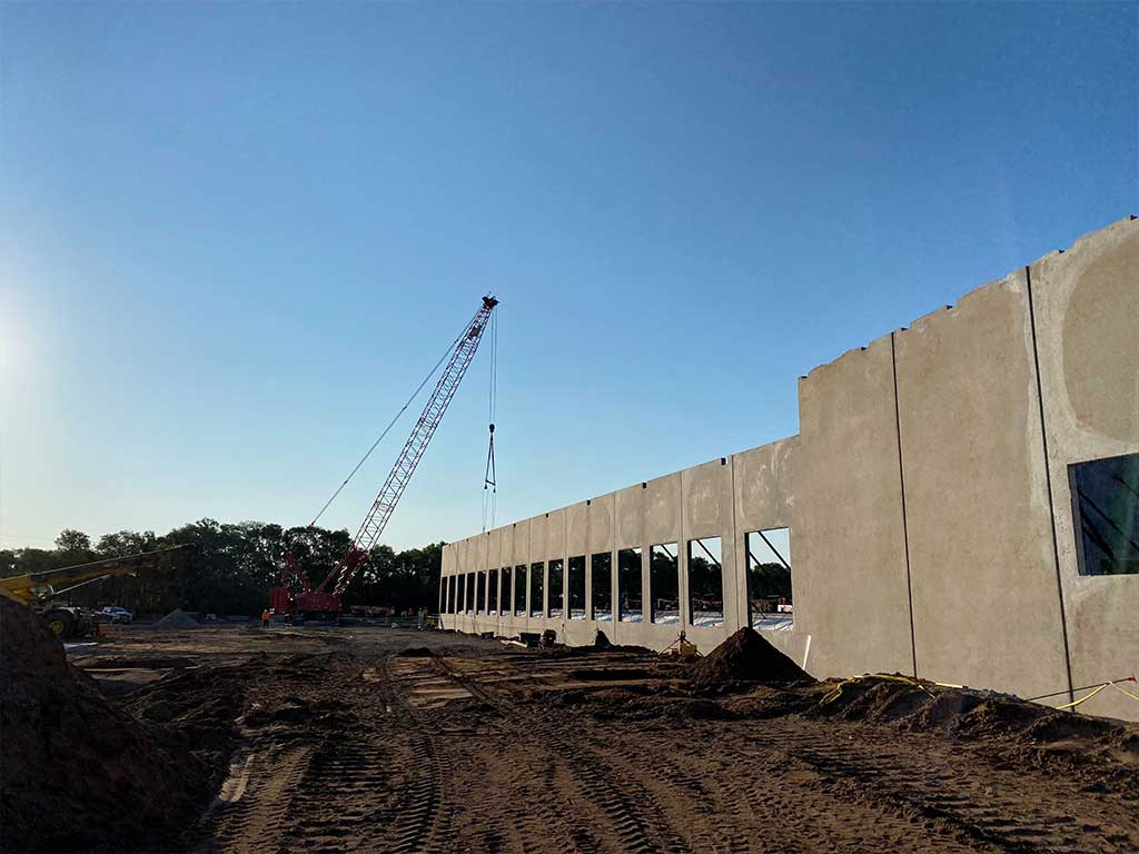 TiltUp Concrete K Johnson Construction, Inc.